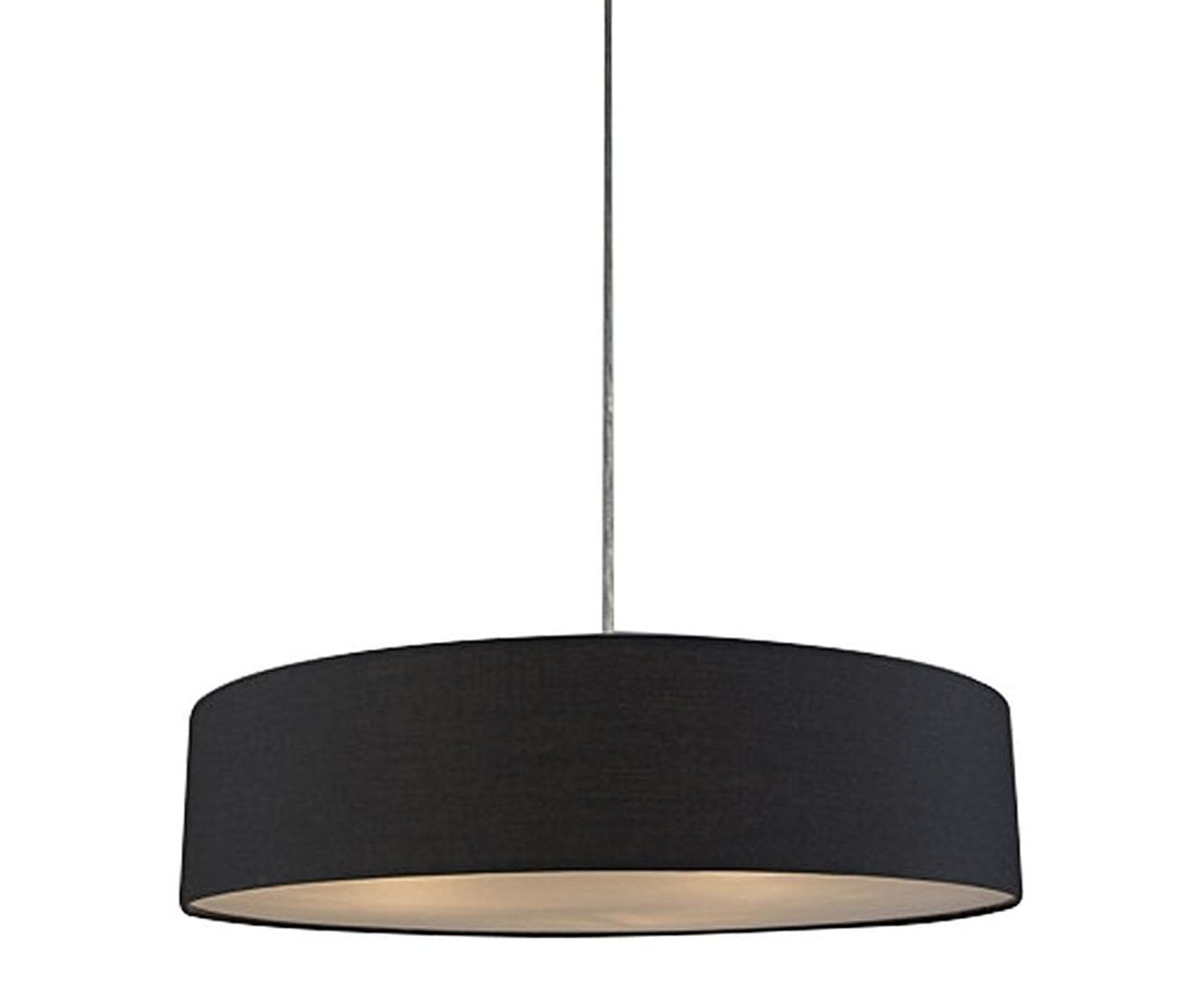 Mara Drum Pendant Light - Black